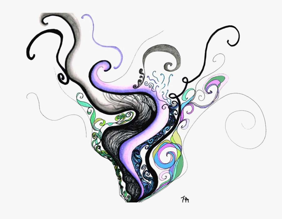 Trippy Smoke Free Png Image - Free Trippy Png, Transparent Clipart