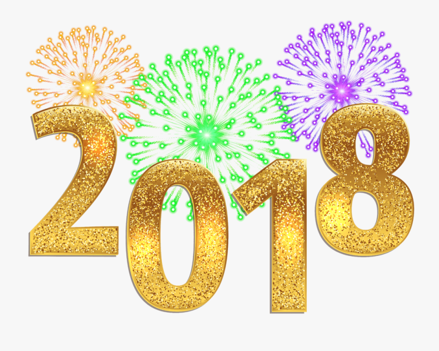 New Year 2018 Png - Happy New Year 2018 Png, Transparent Clipart