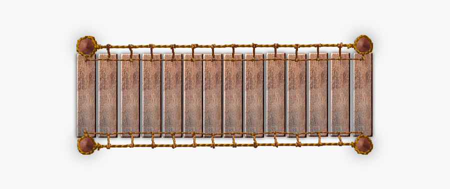 Bridge Clipart Top View - Wooden Bridge Top View, Transparent Clipart