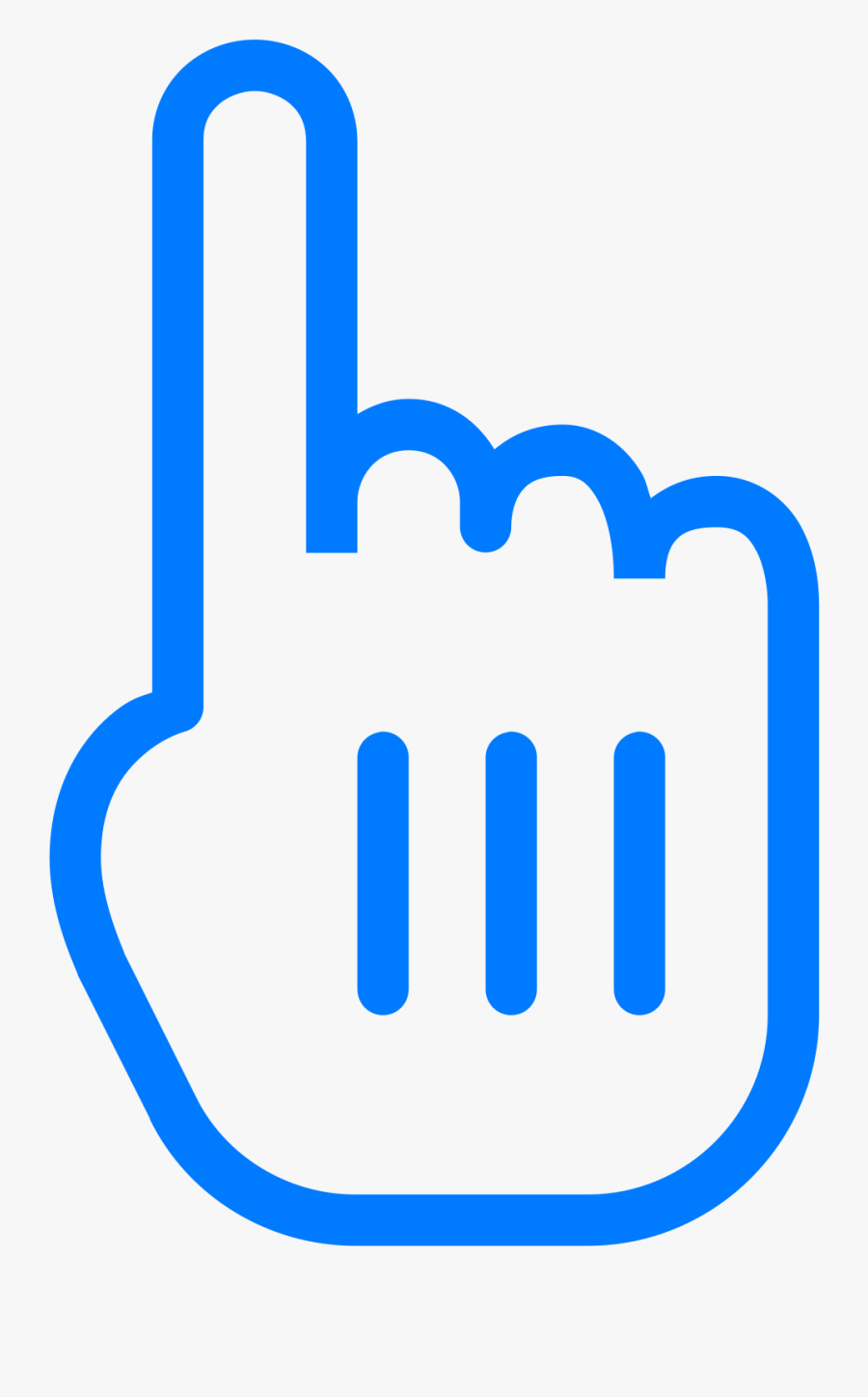 Hand Cursor Icon - Cursor Png , Free Transparent Clipart - Clipartkey