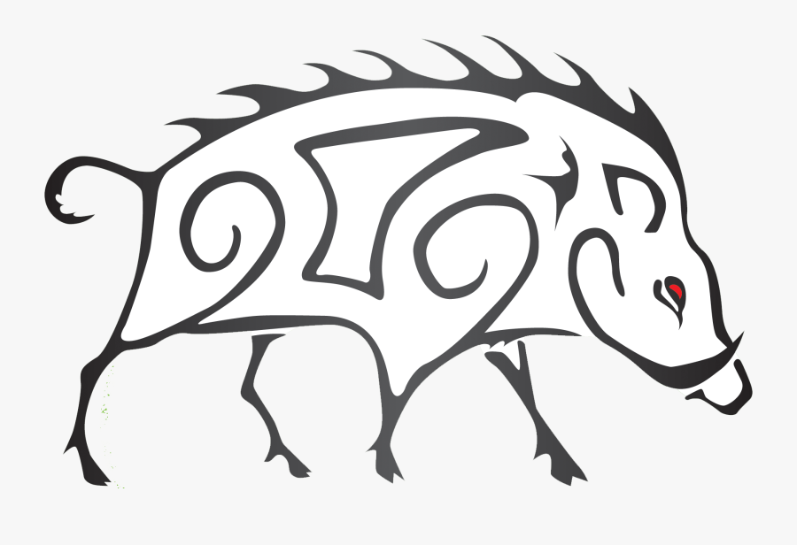 Easy Drawings Of A Boar, Transparent Clipart