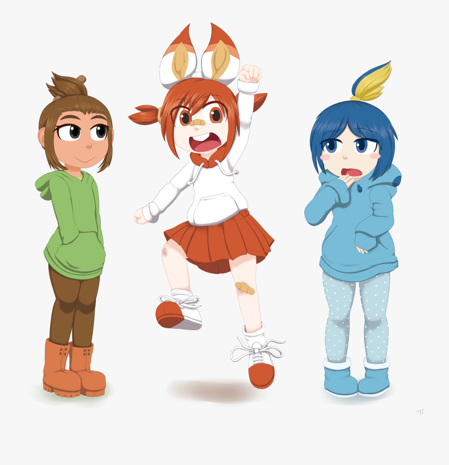 Pokemon Sword And Shield - Pokemon Sword And Shield Gijinka, Transparent Clipart