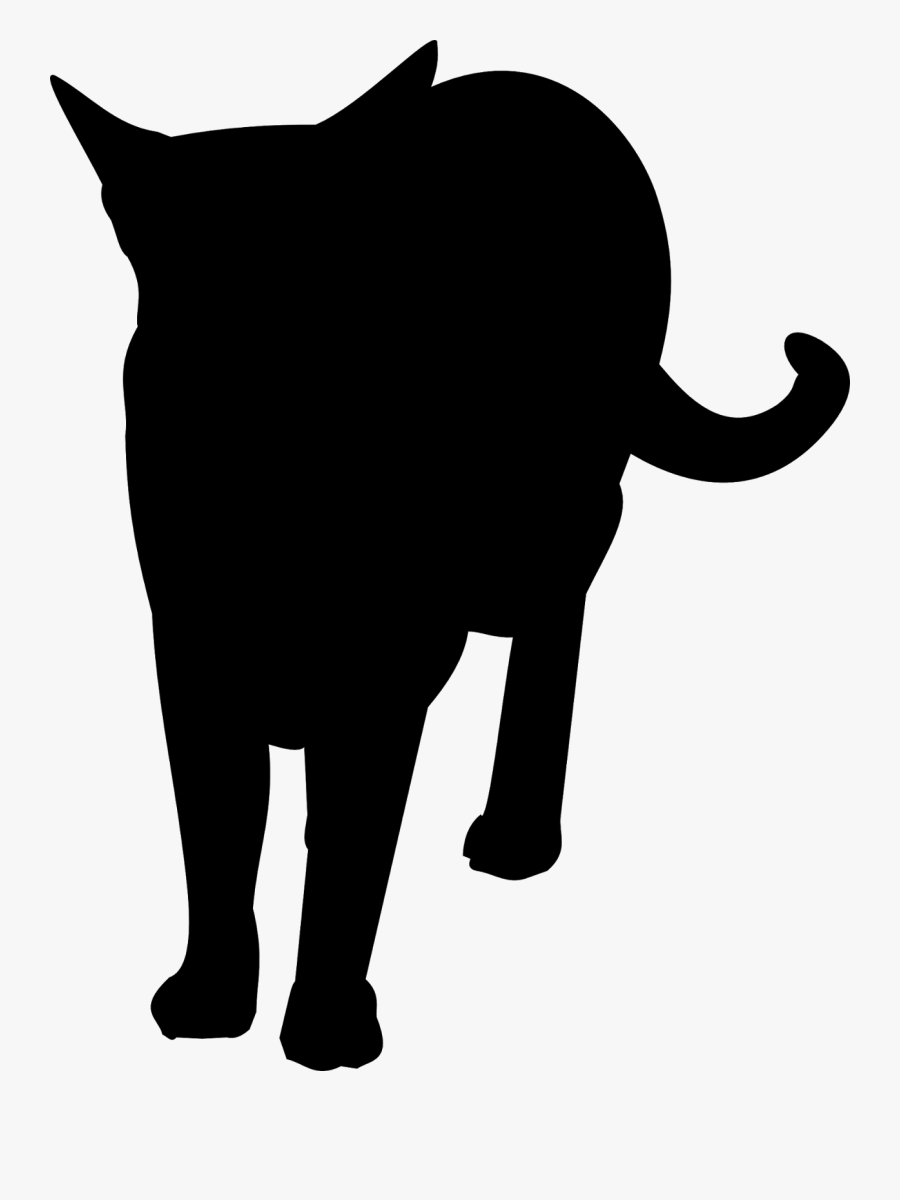 Feel Free To Use This Cat Silhouette For Your Own Projects - Elephant, Transparent Clipart