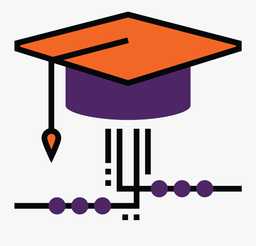 Mgradpic Uj Marketing Orange - Graduation, Transparent Clipart