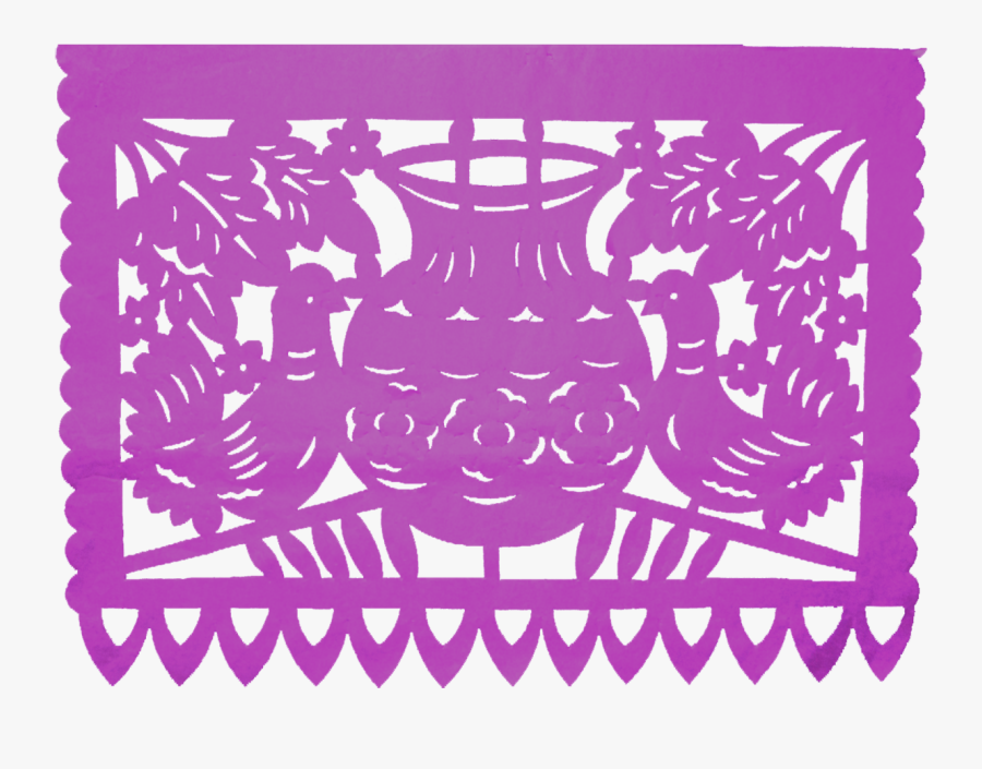 Papel Picado Png Dia De Muertos, Transparent Clipart