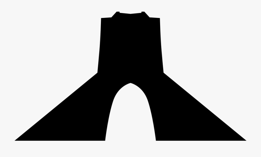 Transparent Arches Clipart - Azadi Tower Vector Png, Transparent Clipart