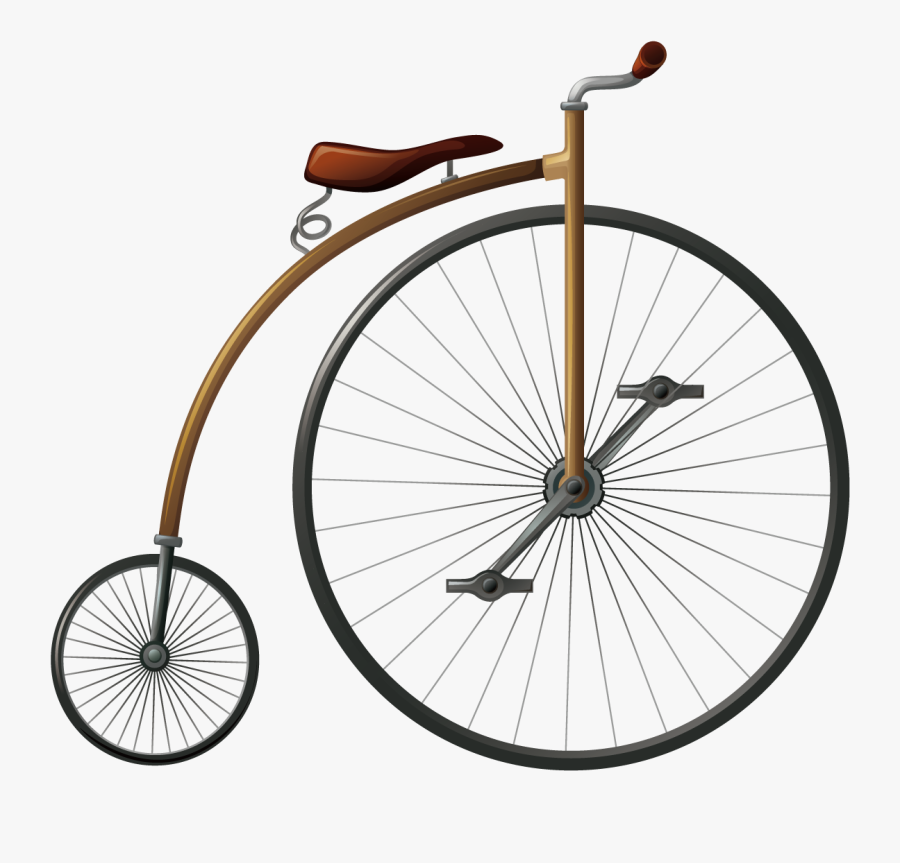 Bicycle Wheel Penny-farthing Big Wheel - Penny Farthing Wheel Png, Transparent Clipart