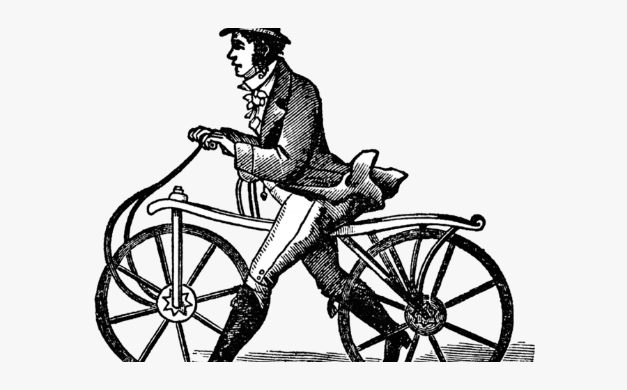 Fixie Clipart Old Bicycle - Dandy Horse, Transparent Clipart