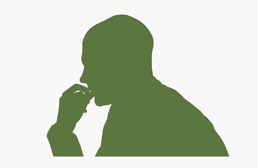 Man Thinking, Transparent Clipart