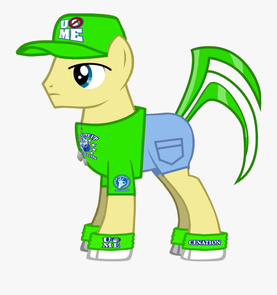 John Cena Pony, Transparent Clipart