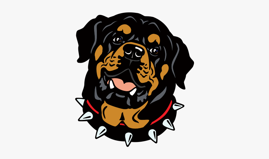 Clip Art Rottweiler Tattoo - Rottweiler Stickers, Transparent Clipart