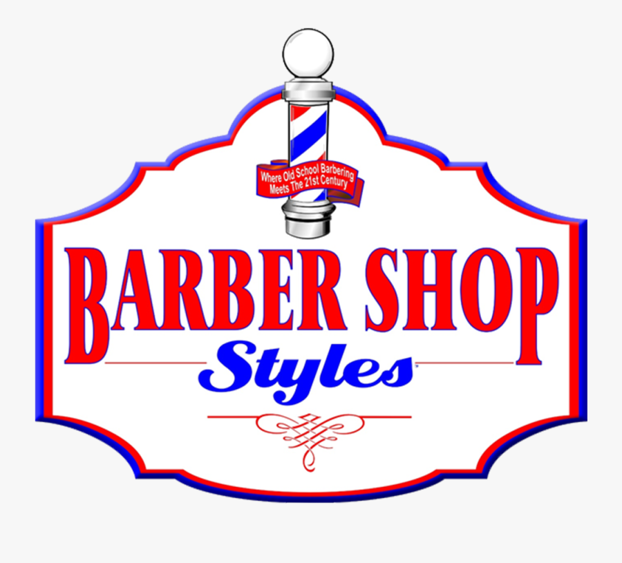 Barber Shop Styles Logo, Transparent Clipart