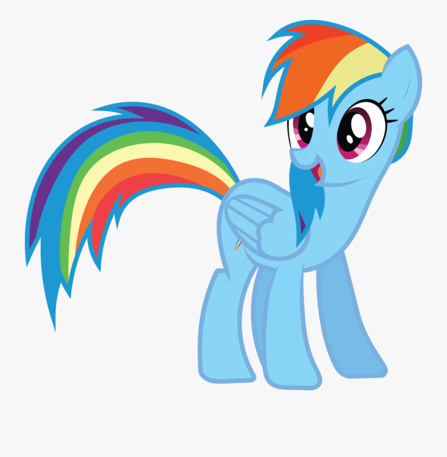 My Little Pony Rainbow Dash Happy , Free Transparent Clipart - ClipartKey