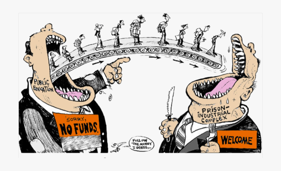 Transparent Prison Clipart - Prison Reform Political Cartoon, Transparent Clipart