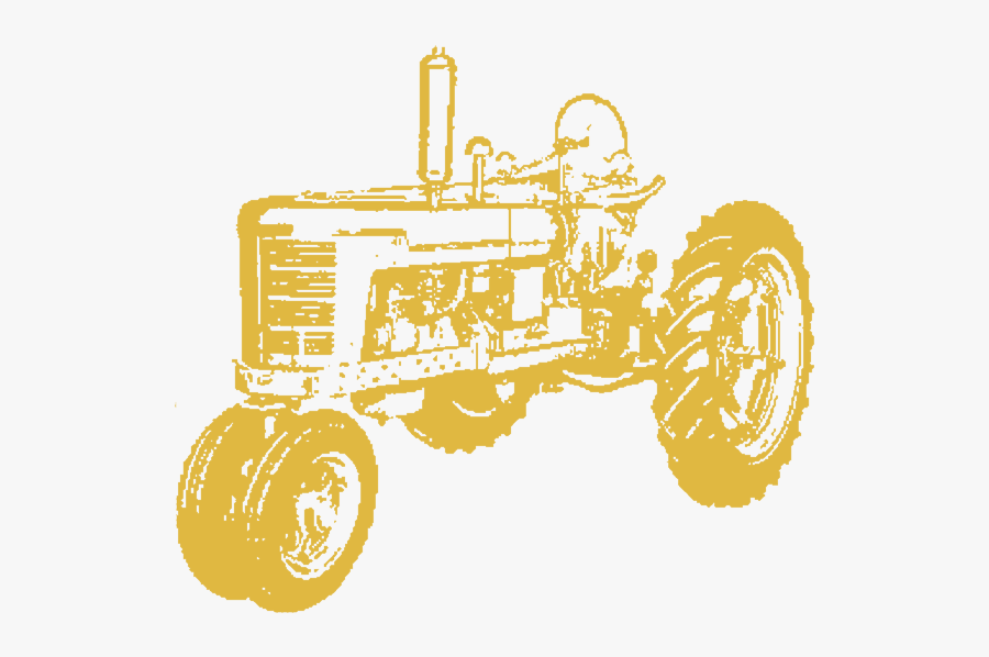 Farmall Tractor Coloring Pages, Transparent Clipart