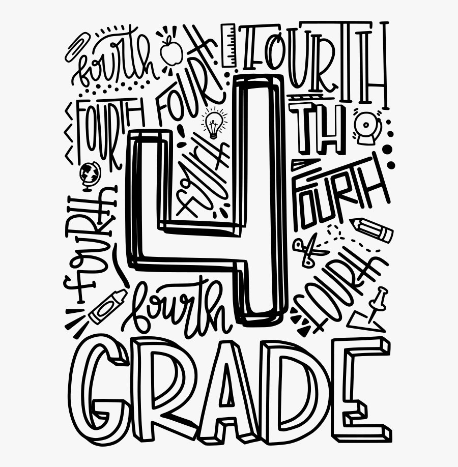 4th Grade Shirt Etsy, Transparent Clipart