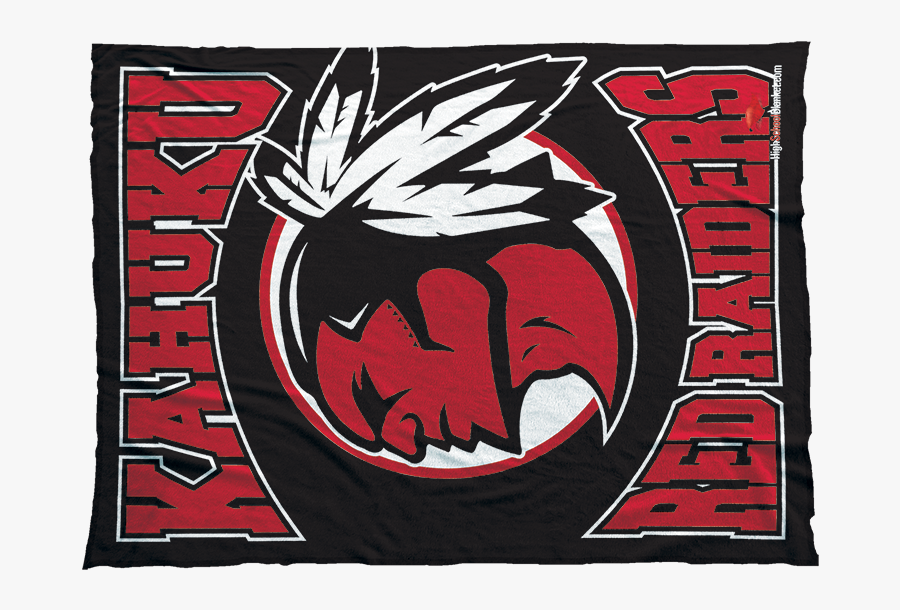 Kahuku Red Raiders - Emblem, Transparent Clipart