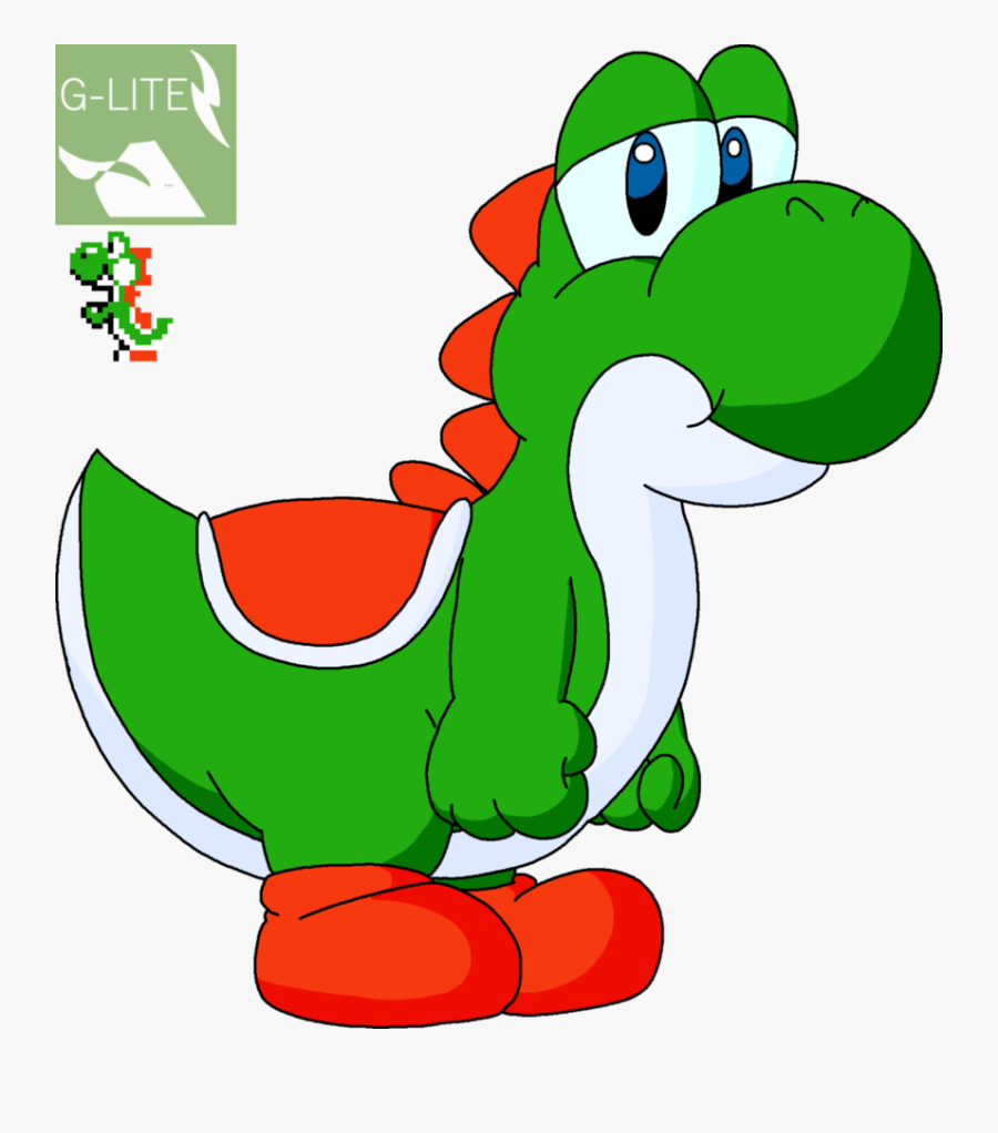 Yoshi By Bwglite - Minecraft Super Mario Bros Edition Mario, Transparent Clipart