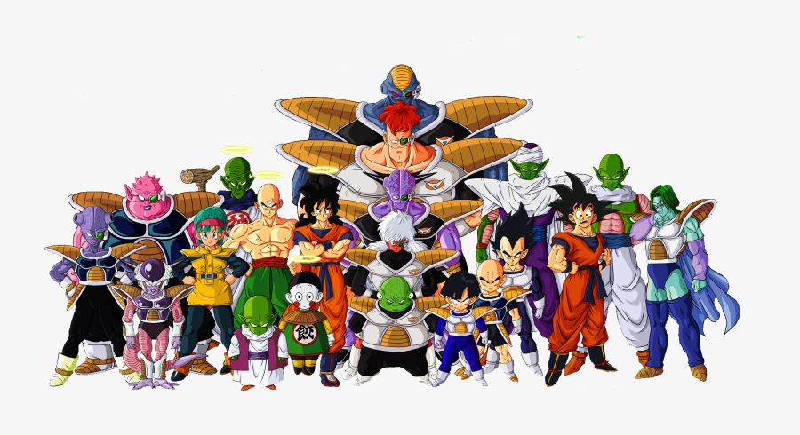 Download Dragon Ball Z Characters Png File - Cool Dragon Ball Z, Transparent Clipart