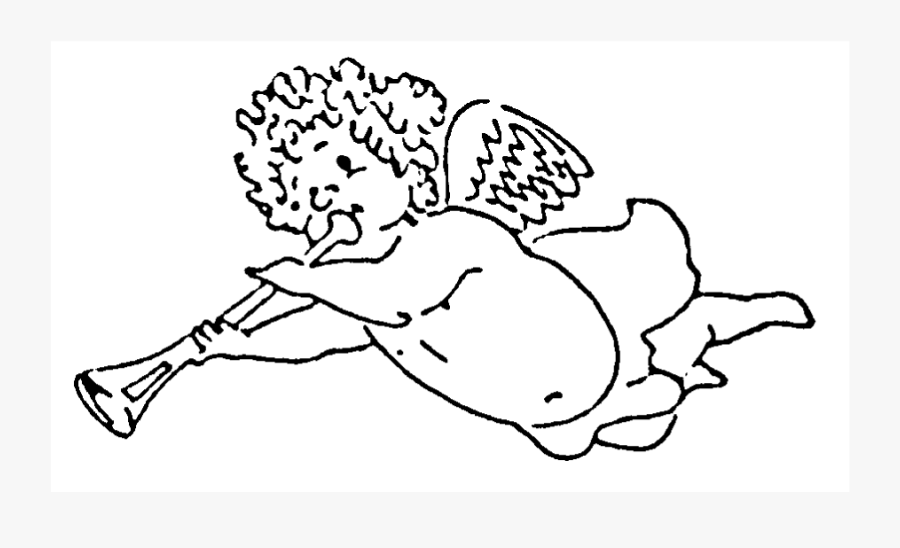 Cherub Rubber Stamp Craft And Card Making Stamps - Illustration, Transparent Clipart