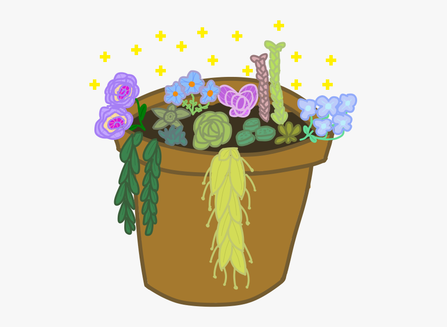 Terrarium Drawing Potted Plant - Flowerpot, Transparent Clipart