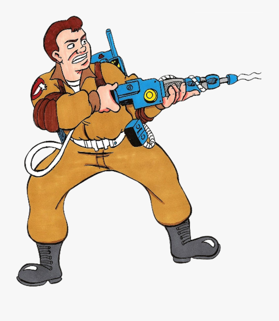 Raymond Stantz - Ray Ghostbusters Cartoon, Transparent Clipart