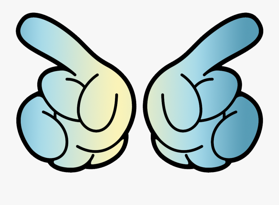 Mickey Mouse Hand Transparent, Transparent Clipart