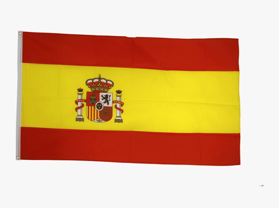 Flag Of Spain Flag Of Spain Flag Of Europe Flag Of - Printable Small Spanish Flag, Transparent Clipart