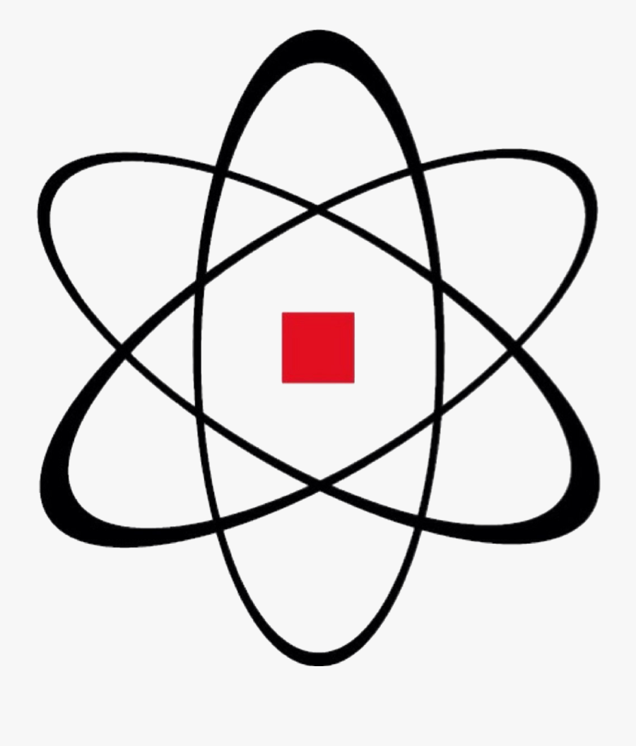 Nuclear Physics Atom Proton Symbol Clipart , Png Download - Atom Png, Transparent Clipart