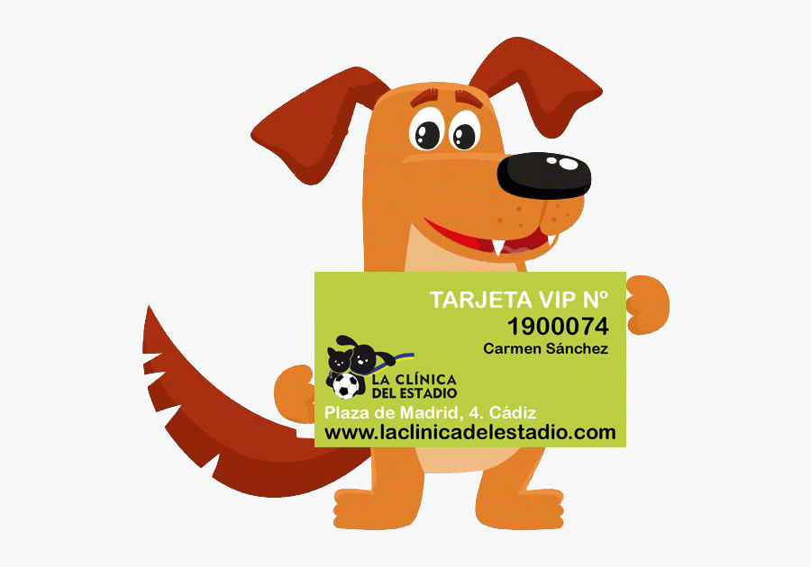 Dog Holding A Board Animated, Transparent Clipart