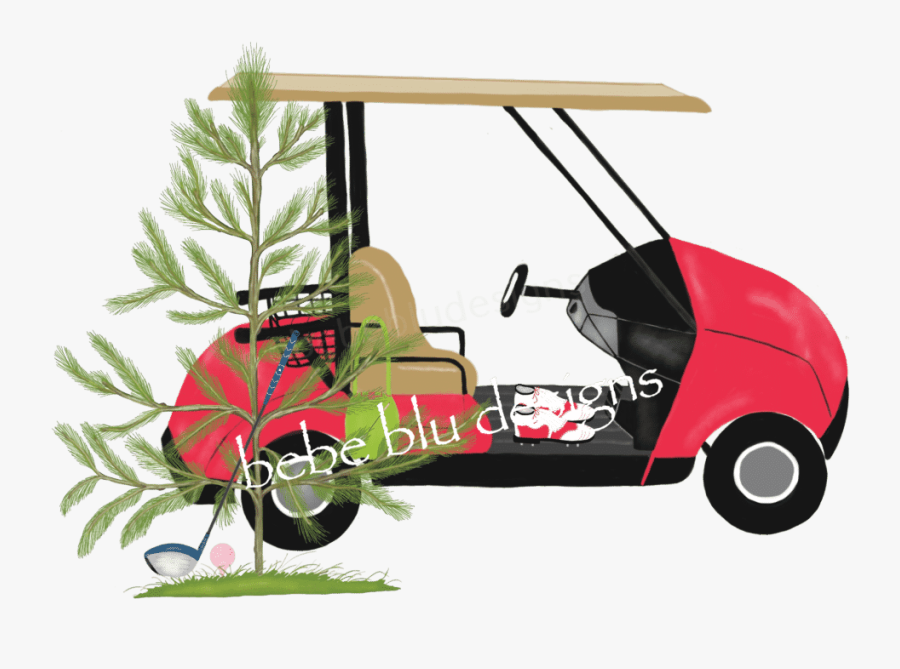 Golf Cart, Pine Tree Shoes Copy Copy - Golf Cart, Transparent Clipart