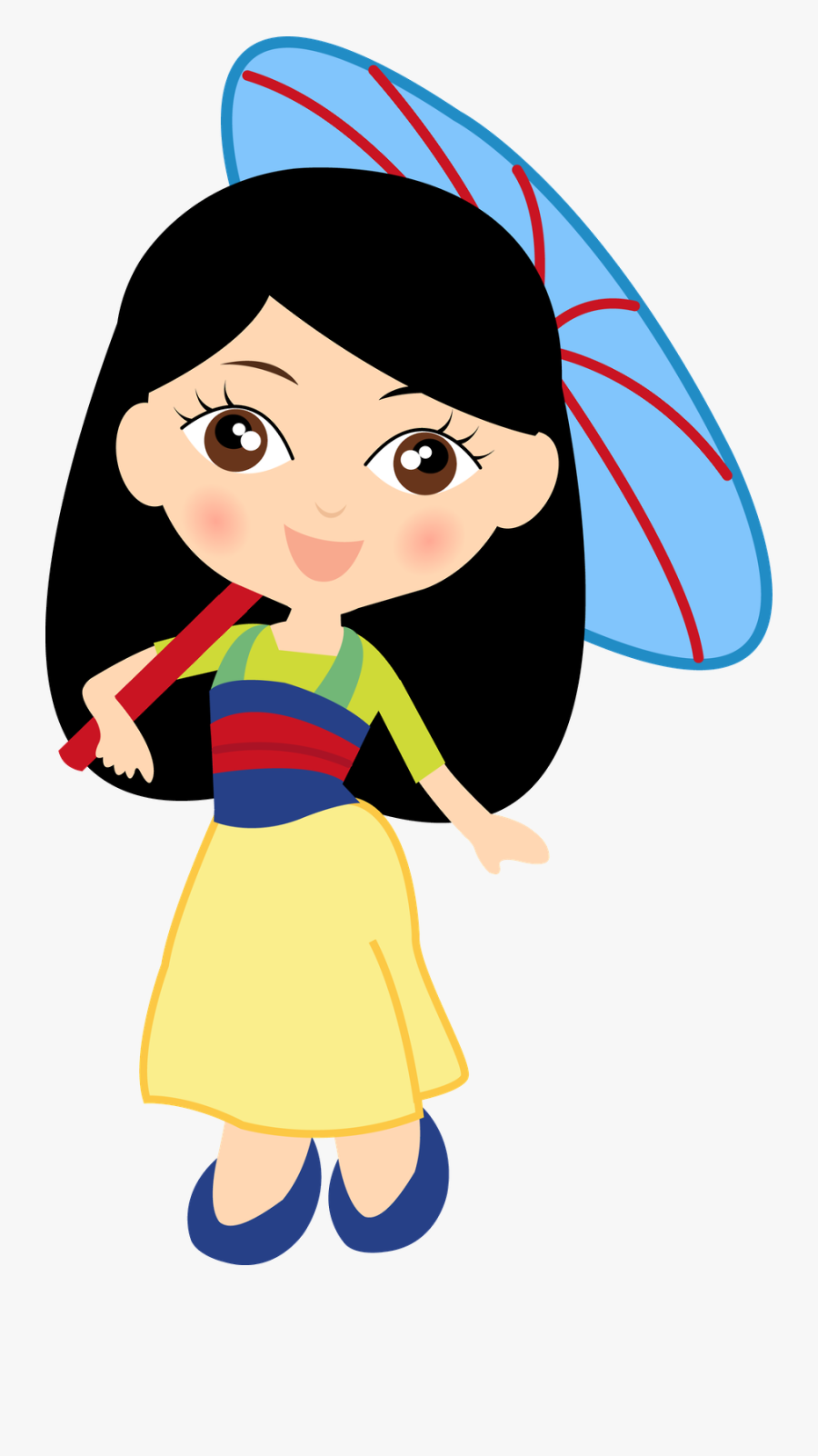Baby Princess Mulan Png, Transparent Clipart