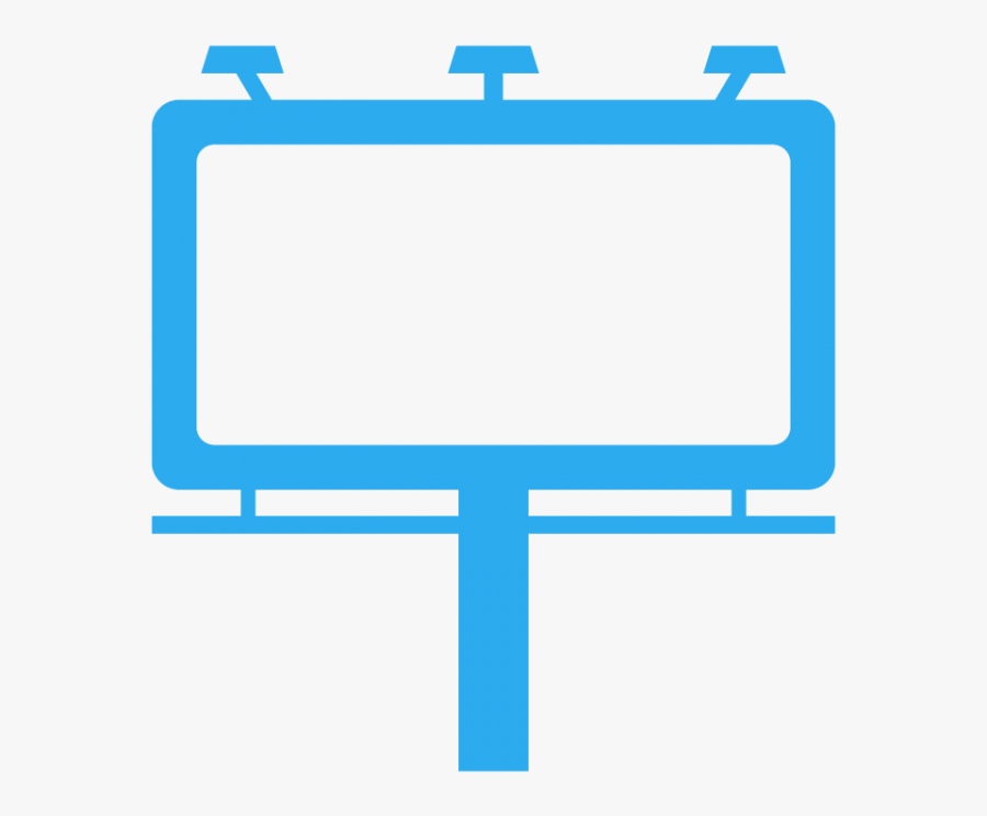 Bilboard - Out Of Home Advertising Icon , Free Transparent ...