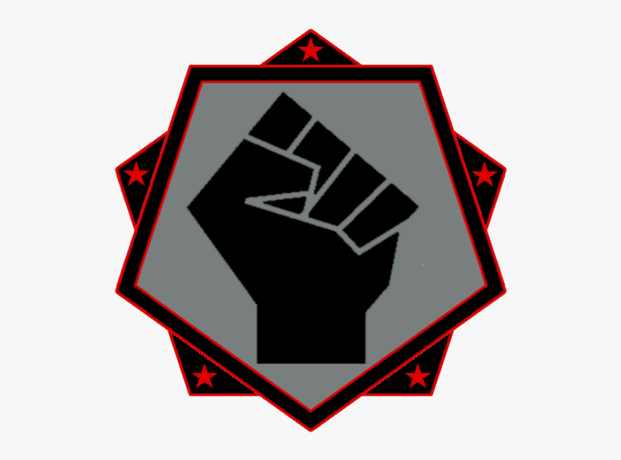 Transparent Black Fist Png - Symbol Black Life Matter, Transparent Clipart