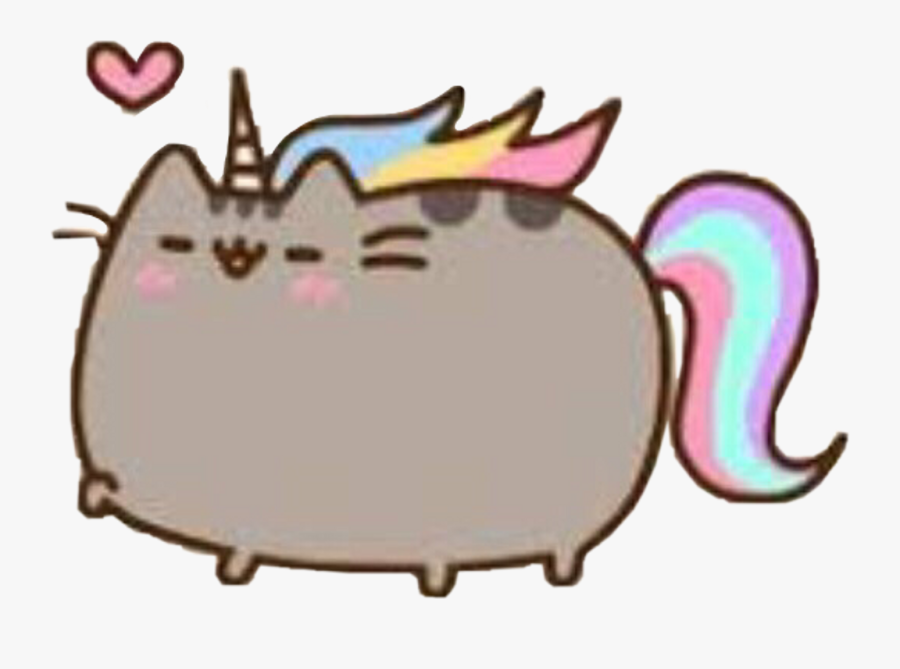 Pusheen Nyan Cat Unicorn Gif - Pusheen The Cat, Transparent Clipart