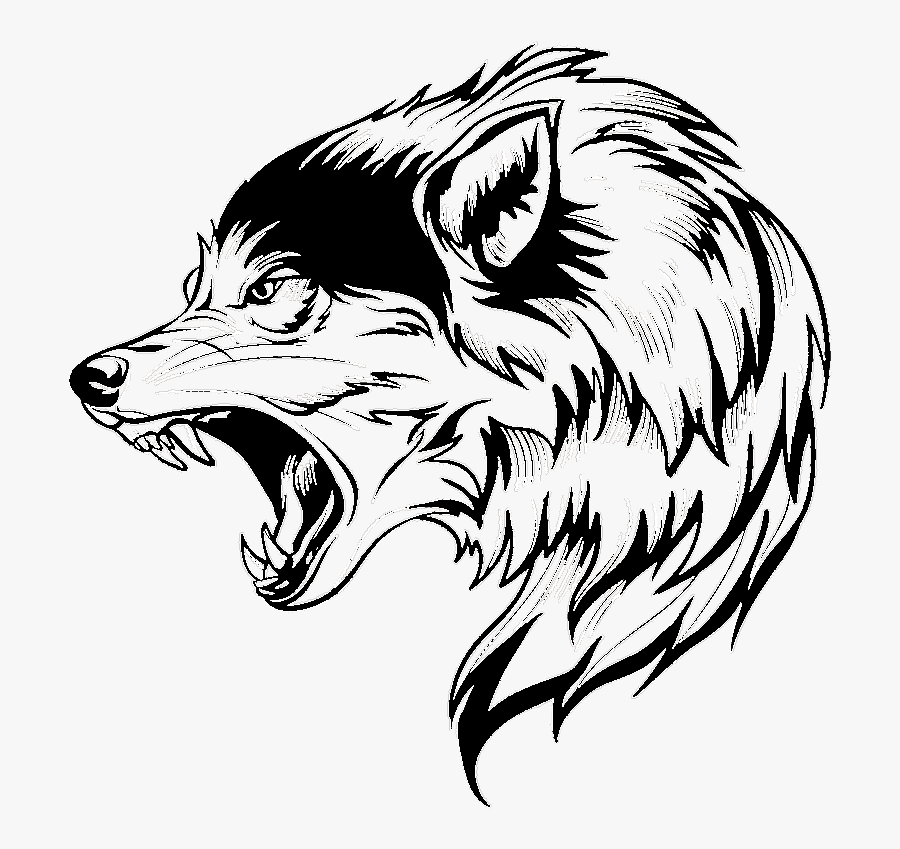 Transparent Wolf Vector Png - Wolf Head Png Vector , Free Transparent