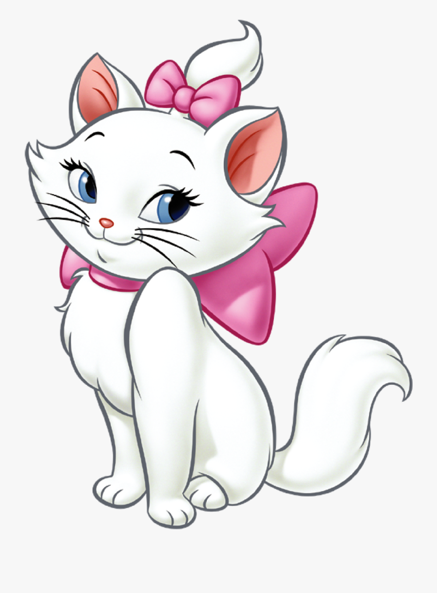 Disney Marie Cat, Transparent Clipart
