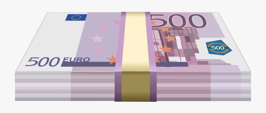 Wad Of Euros Png Clipart - Euros Png, Transparent Clipart