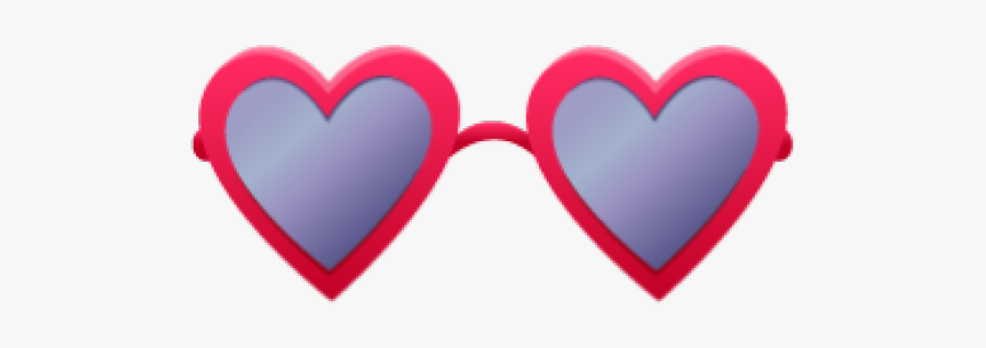 Glasses Heart Cliparts - Heart Shaped Glasses Clipart, Transparent Clipart