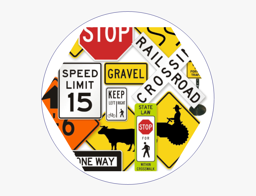 Street Clipart Vertical Road - Speed Limit Sign, Transparent Clipart