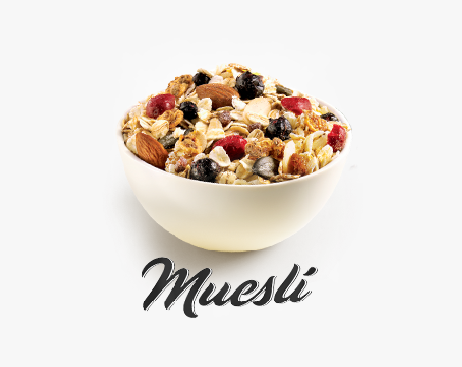 Oatmeal Clipart Muesli - Bowl Of Muesli Png, Transparent Clipart