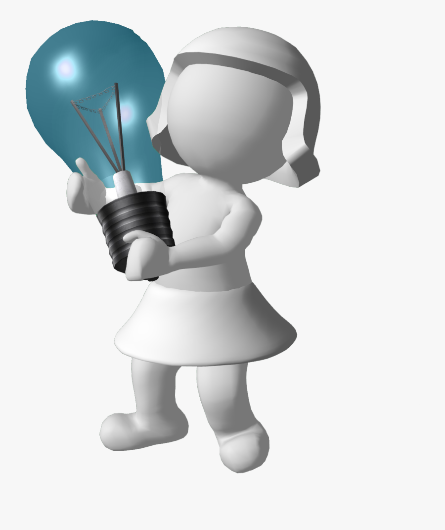 3d Women Idea, Transparent Clipart