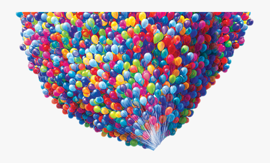 Transparent Balon Png - Up Movie House Flying, Transparent Clipart