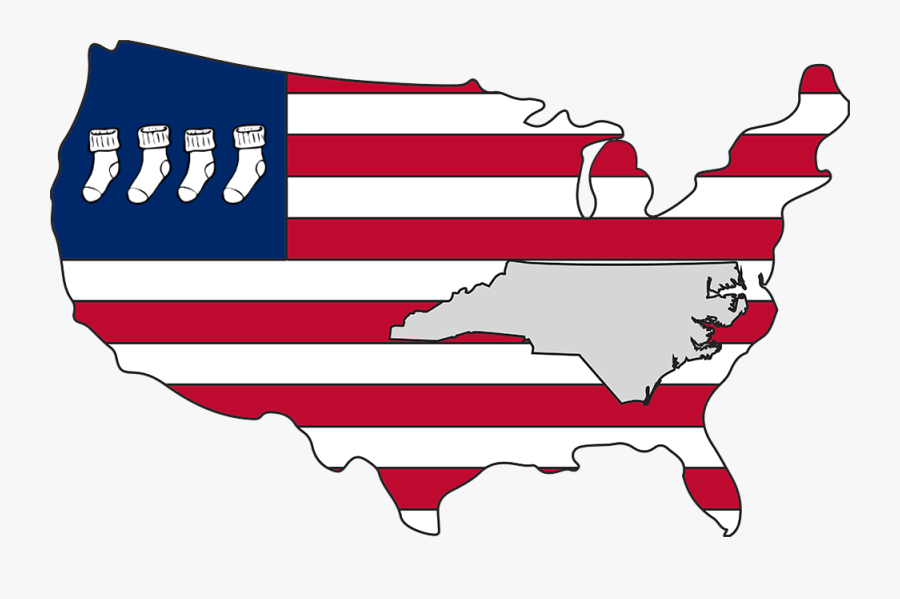 United States America Map Png, Transparent Clipart