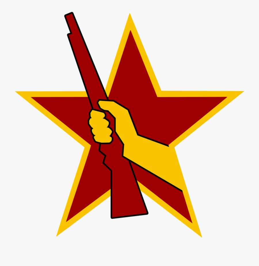 Socialist Combat Emblem By Party9999999 Socialist Combat - Communist Symbols Transparent, Transparent Clipart