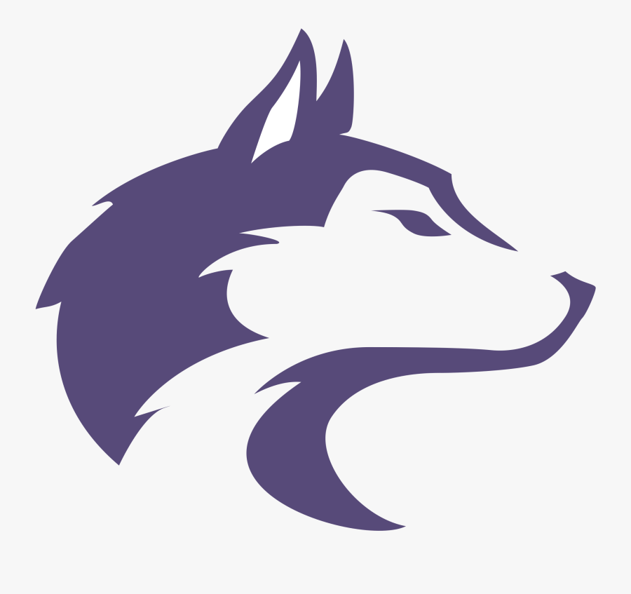 Husky Vector - Washington Huskies Logo Png, Transparent Clipart