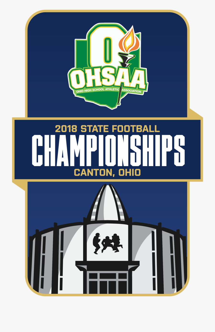 2018 Ohsaa Football State Championships, Transparent Clipart