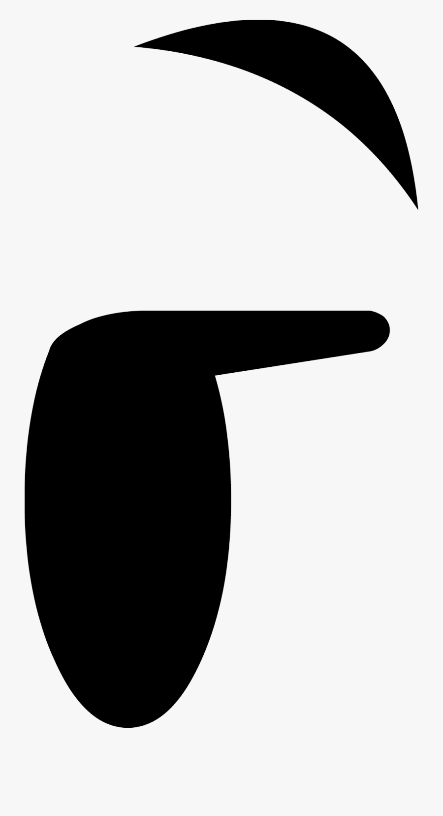 Low Eye With Raised Eyebrow - Bfdi Assets Faces And Limbs, Transparent Clipart
