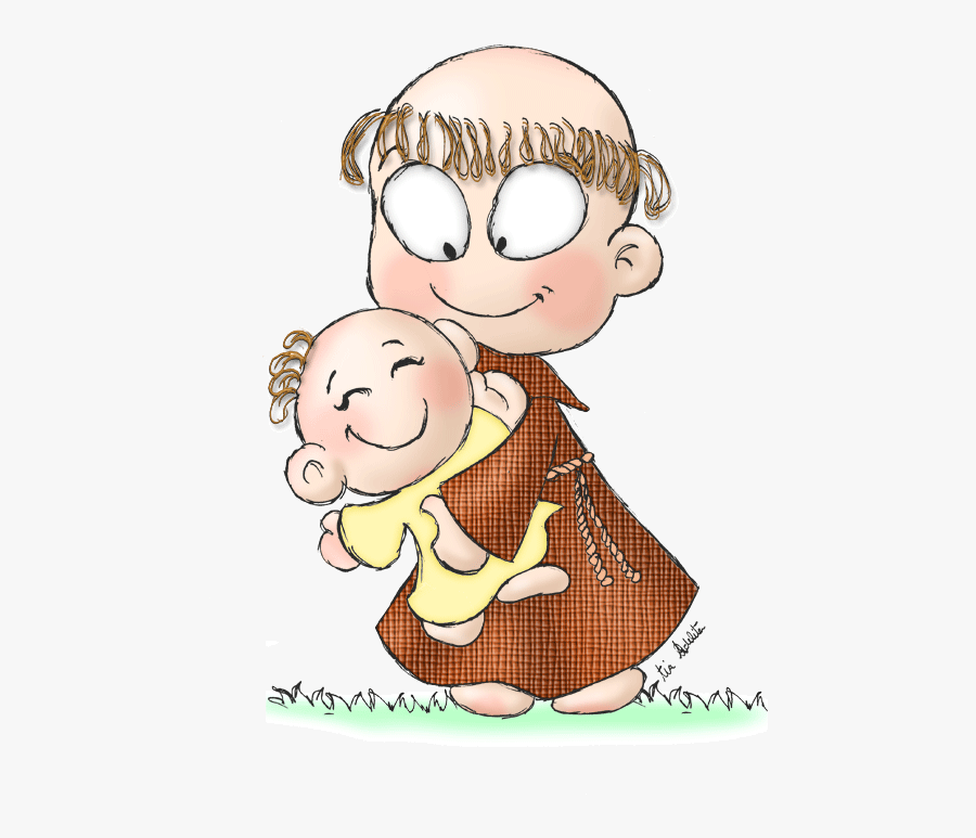 Clip Art Maria Desenho - Santo Antonio Clipart, Transparent Clipart