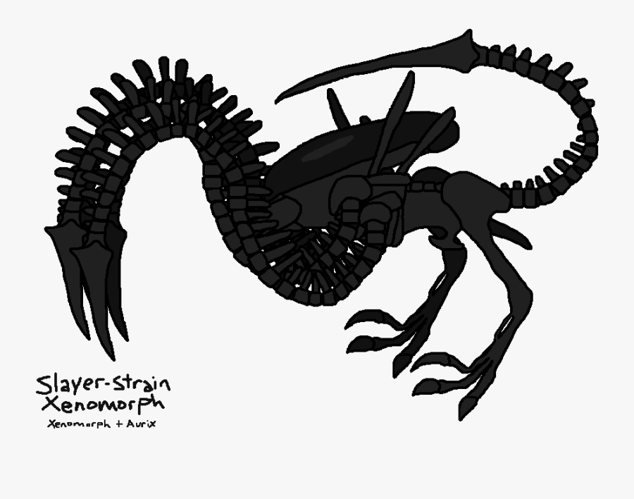 Transparent Alien Xenomorph Png - Alien Leech Xenomorph, Transparent Clipart